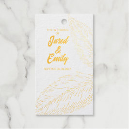 Gold Foil Labels