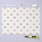 Gold Foil Lips Tissuepapier (Craft)