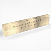 Gold Foil | Luxe Professional Executive Naambordje