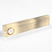 Gold Foil | Luxe Professional Executive Naambordje