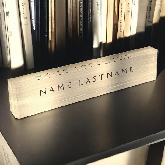 Gold Foil | Luxe Professional Executive Naambordje