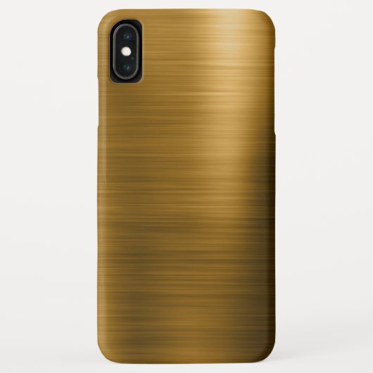Gold Foil Luxury Metallic Pattern Case-Mate iPhone Case (Achterkant)