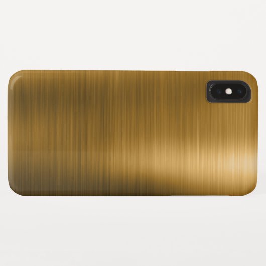 Gold Foil Luxury Metallic Pattern Case-Mate iPhone Case (Achterkant (horizontaal))