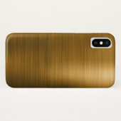 Gold Foil Luxury Metallic Pattern Case-Mate iPhone Case (Achterkant (horizontaal))