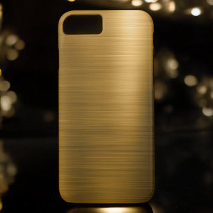 Gold Foil Luxury Metallic Pattern iPhone 8/7 Hoesje