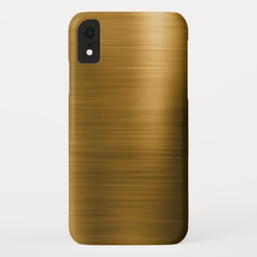 Gold Foil Luxury Metallic Pattern Case-Mate iPhone Case (Achterkant)