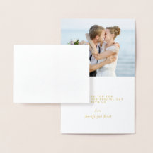 Gold Foil Mahalo Script Weduwschap Foto