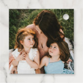 Gold Foil Merry kerstfeestdag cadeautjes Labels (Achterkant)