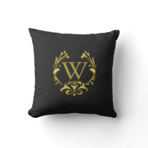 Gold Foil Monogram Embleem | Kies uw kleur