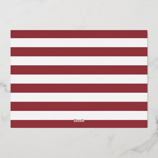 Gold Foil Nautical Crab Rehearsal Dinner Folie Uitnodiging (Achterkant)