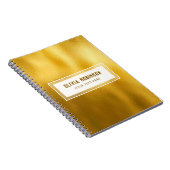 Gold Foil Notitieboek (Rechterzijde)