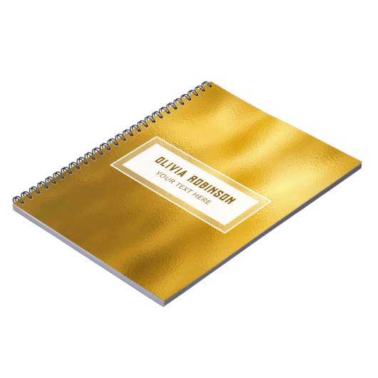 Gold Foil Notitieboek (Linkerzijde)