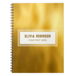 Gold Foil Notitieboek