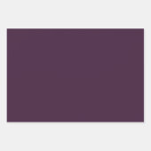 Gold Foil Paars Black Inpakpapier Vel (Voorkant 3)