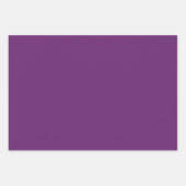 Gold Foil Paars Black Inpakpapier Vel (Voorkant 2)