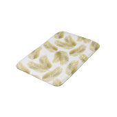 Gold Foil Palm Leaves Pattern Badmat (Gekanteld)