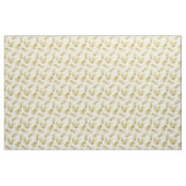 Gold Foil Palm Leaves Pattern Stof (Yard (91,4 cm))