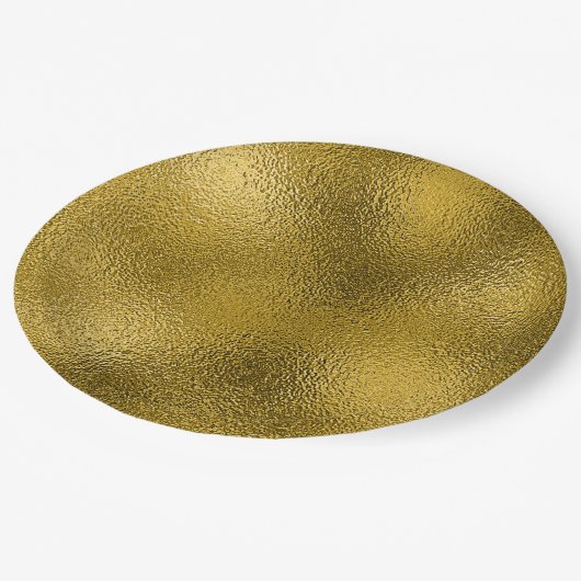 Gold Foil Papieren Bordje (Gekanteld)