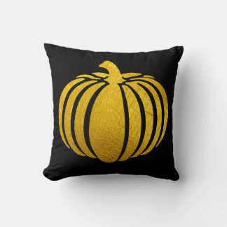 Gold Foil Pumpkin Sierkussen