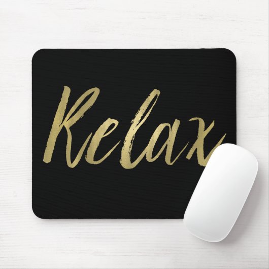 Gold Foil Relax Muismat (Met muis)