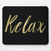 Gold Foil Relax Muismat (Voorkant)