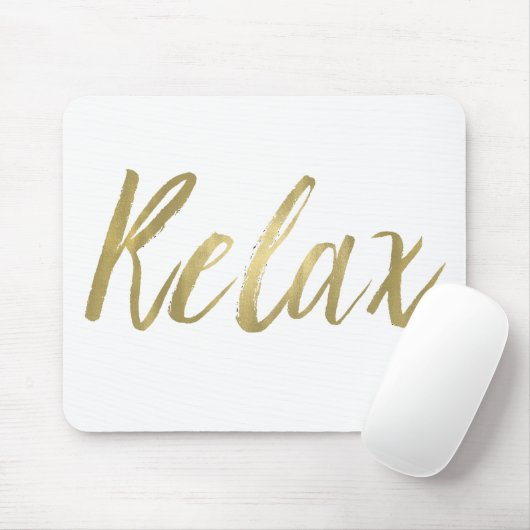 Gold Foil Relax Muismat (Met muis)