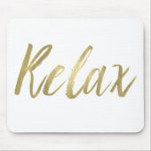 Gold Foil Relax Muismat (Voorkant)