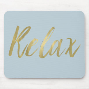Gold Foil Relax Muismat
