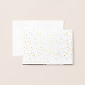 Gold Foil Sending Love Calligraphy Valentijnsdag Folie Kaarten (Met envelop)