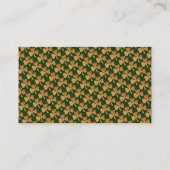 Gold Foil Shamrock, St Patrick's Day Drink Ticket (Achterkant)