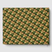 Gold Foil Shamrock, St Patrick's Day Gastenboek (Achterkant)