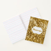 Gold Foil - Speciaal Notitieboek (Binnen)