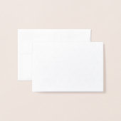 Gold Foil Star van David Blank Personaliseer Custo Folie Kaarten (Met envelop)