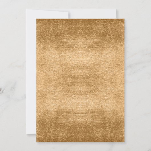 Gold Foil Stripes Lijst Sweet 16 Black ID758 Kaart (Achterkant)