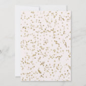 Gold Foil Sweet 16 Birthday Balloons Party Pink Kaart (Achterkant)