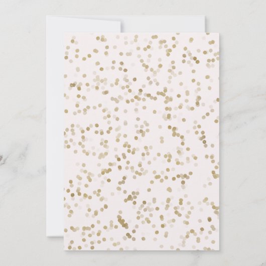 Gold Foil Sweet 16 Birthday Balloons Party Pink Kaart (Achterkant)