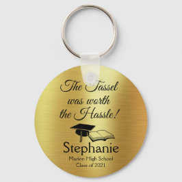 Gold Foil Tassel was het meest waard voor de Hassl Sleutelhanger