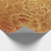 Gold Foil Thanksgiving Cadeaupapier (Hoek)