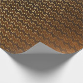 Gold Foil Thanksgiving Cadeaupapier (Hoek)