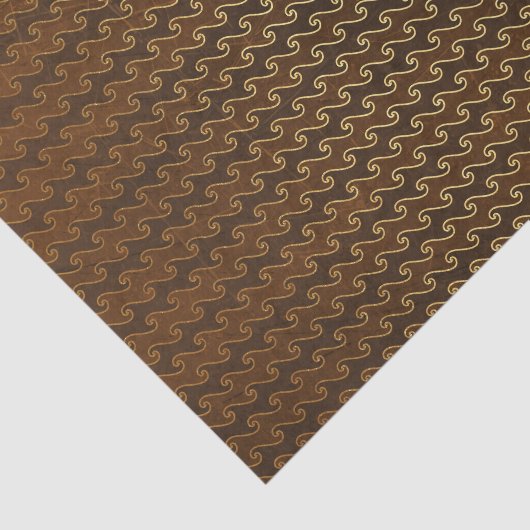 Gold Foil Thanksgiving Tissuepapier (Detail)