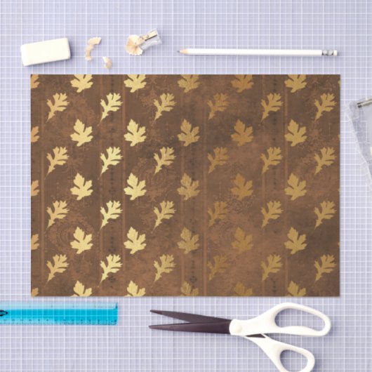 Gold Foil Thanksgiving Tissuepapier (Craft)