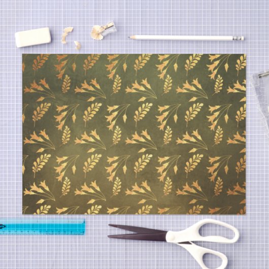 Gold Foil Thanksgiving Tissuepapier (Craft)