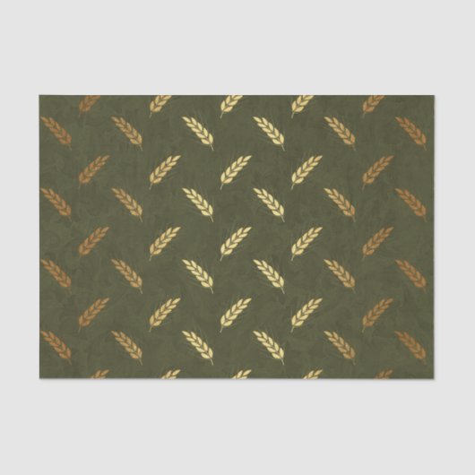 Gold Foil Thanksgiving Tissuepapier (Voorkant)