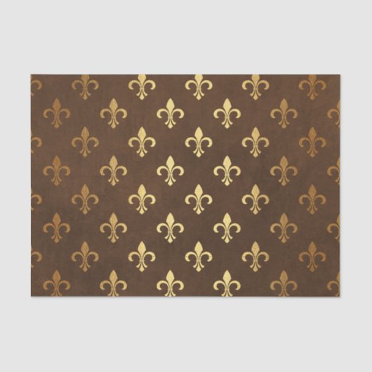 Gold Foil Thanksgiving Tissuepapier (Voorkant)