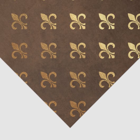 Gold Foil Thanksgiving Tissuepapier (Detail)