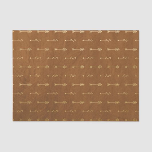 Gold Foil Thanksgiving Tissuepapier (Voorkant)