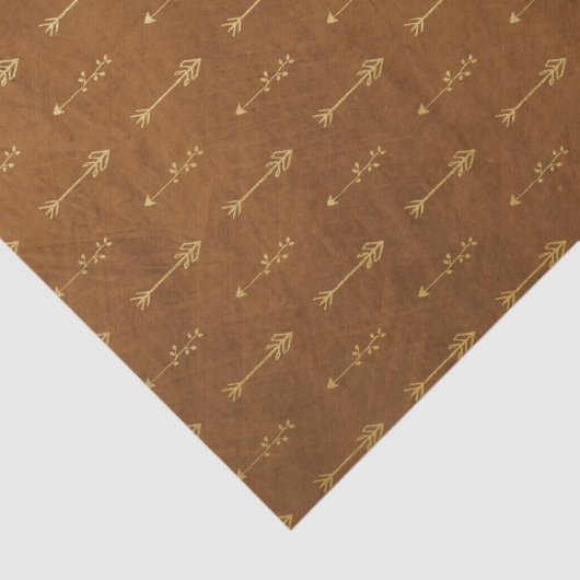 Gold Foil Thanksgiving Tissuepapier (Detail)