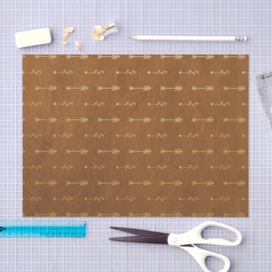 Gold Foil Thanksgiving Tissuepapier (Craft)