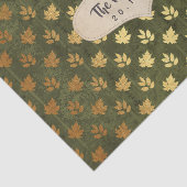 Gold Foil Thanksgiving Tissuepapier (Detail)