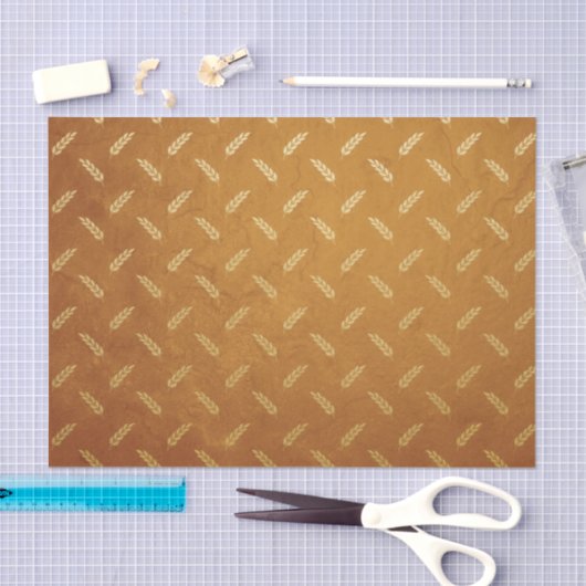 Gold Foil Thanksgiving Tissuepapier (Craft)